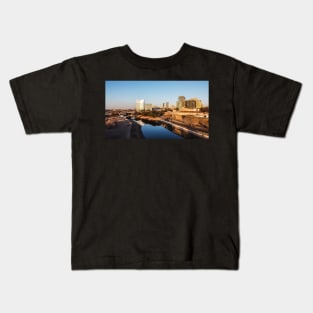 Fort Worth Skyline Kids T-Shirt